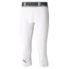 PUMA BBall Compression 3/4 Basketball Hose Herren Sport Hose 605079 Weiß 13