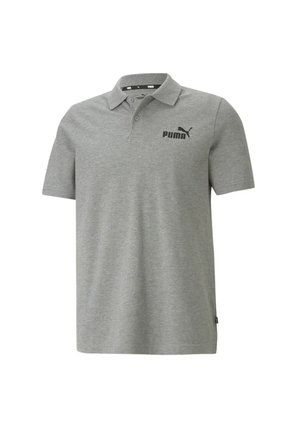 PUMA Herren ESS Pique Polo Shirt Grau 586674 03 1