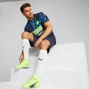 Puma ULTRA PRO MG Rasen + Kunstrasenschuh – Fizzy Light Parisian Night Blue Glimmer 18