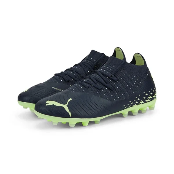 Puma FUTURE Z 3.4 MG JR Rasen + Kunstrasenschuh – Parisian Night Fizzy Light Pistachio 1