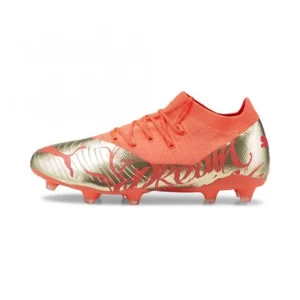 Puma FUTURE Z 3.4 NEYMAR NJr. FG/AG Fussballschuh – Fiery Coral Gold 10