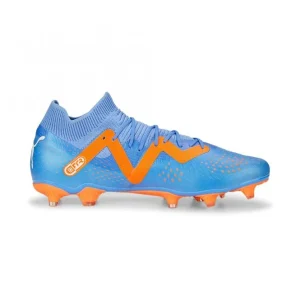 Puma FUTURE MATCH FG/AG Fussballschuh – Blue Glimmer White Ultra Orange 12