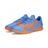 Puma FUTURE PLAY IT Hallenschuh – Blue Glimmer White Ultra Orange 19