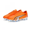 Puma ULTRA PLAY FG/AG Fussballschuh – Ultra Orange White Blue Glimmer 11