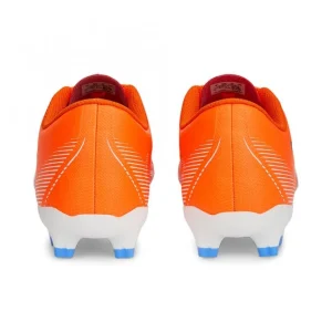 Puma ULTRA PLAY FG/AG Fussballschuh – Ultra Orange White Blue Glimmer 17