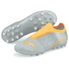 Puma ULTRA 3.4 MG Jr. Rasen + Kunstrasenschuh – Silber Orange 16