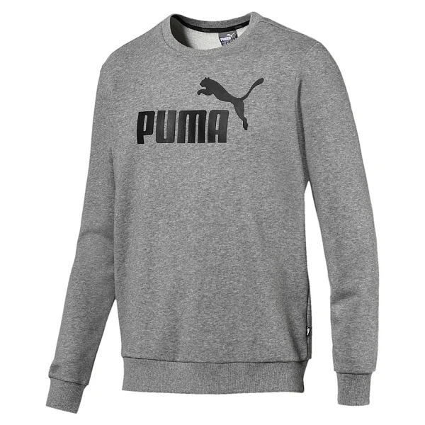 PUMA Essentials Crew Sweat TR Big Logo Herren Sweatshirt Grau 851750 03 1