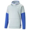 PUMA Train All Day PwrFleece Hoody Herren Sweatshirt Kapuzenpullover 522340 80 Grau 17