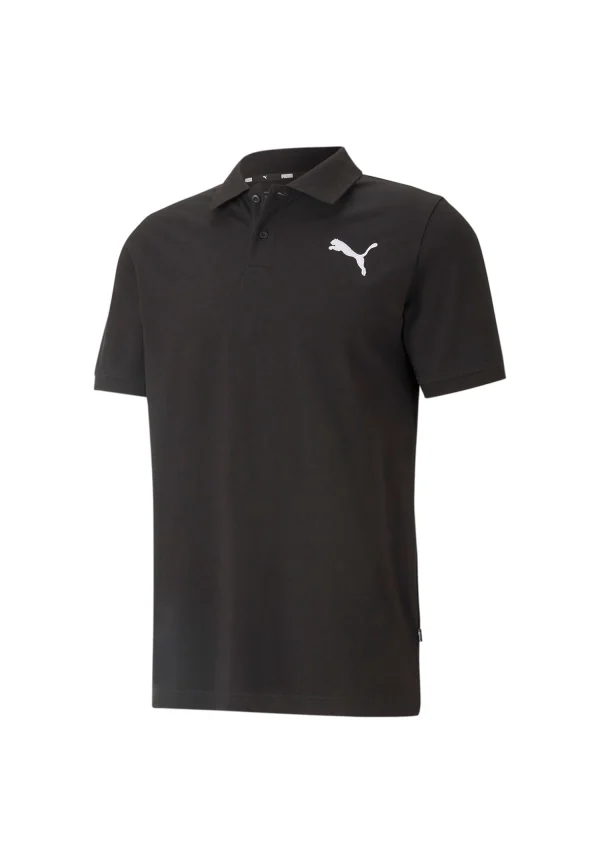 PUMA Herren ESS Pique Polo Shirt Schwarz 586674 51 1