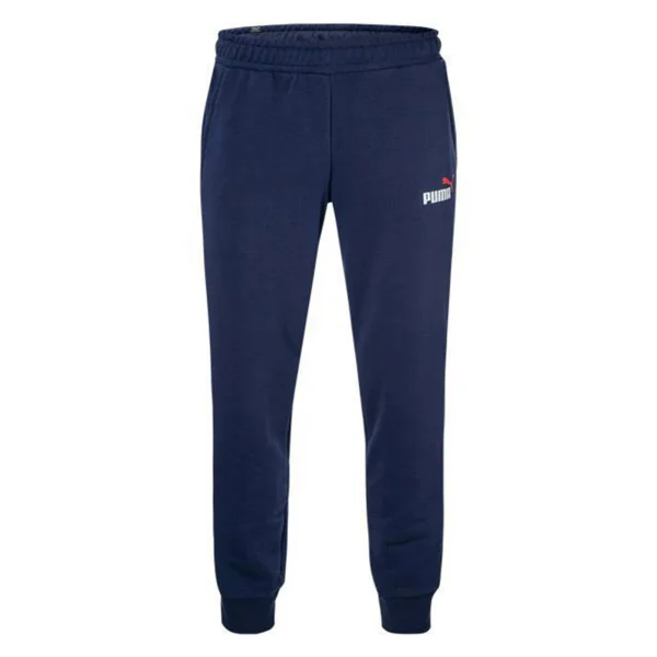 PUMA Ess 2 Col Logo Pants TR CL Herren Sporthose Trainings Hose Übergröße 586768 06 Blau 1