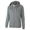 PUMA Herren TeamGOAL 23 Casuals Hooded Jacket Kapuzenjacke 656708 Grau 17