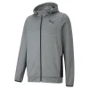 PUMA Herren RTG FZ Hoodie Full Zip Hoodie Jacke Grau Übergrößen Bis 4XL 17