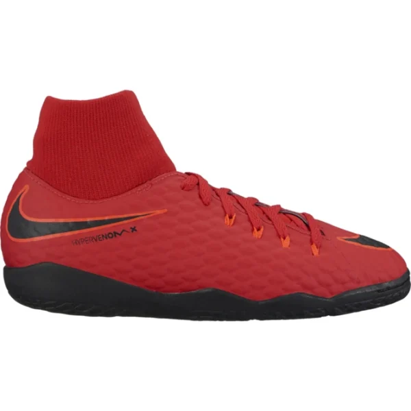 Nike Jr HypervenomX Phelon III DF IC Rot 1