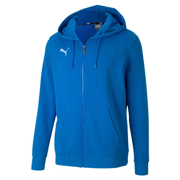 PUMA Herren TeamGOAL 23 Casuals Hooded Jacket Kapuzenjacke 656708 Blau 1