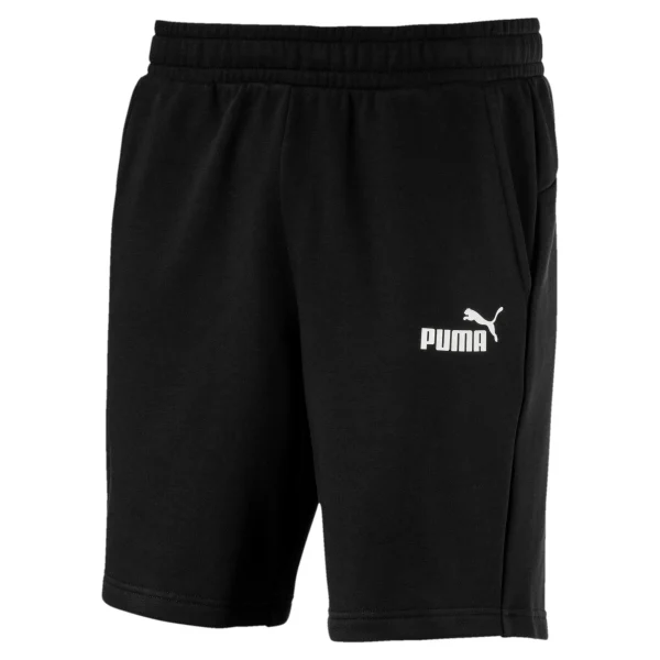 PUMA Ess Sweat Bermudas 10″ TR Herren Übergröße Trainings Hose 851769 01 Schwarz 1