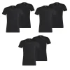 6 Er Pack Puma Basic V Neck T-Shirt Men Herren Unterhemd V-Ausschnitt 5