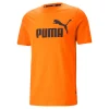 PUMA Herren ESS Essential Logo Tee T-Shirt 586667 23 Orange Übergröße Bis 4XL 10