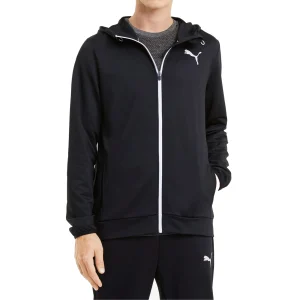 PUMA Herren RTG FZ Hoodie Full Zip Hoodie Jacke Schwarz 13