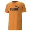 PUMA Herren ESS Essential Logo Tee T-Shirt 586667 27 Orange Übergröße Bis 4XL 7