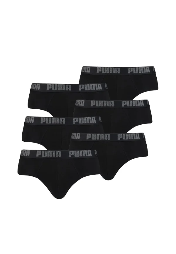 Puma Basic Brief Men Herren Unterhose Pant Unterwäsche 6er Pack 1