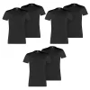 6 Er Pack Puma Basic Crew T-Shirt Men Herren Unterhemd Rundhals 7