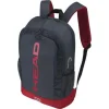 Head Core Backpack Tennisrucksack – Schwarz/rot 10