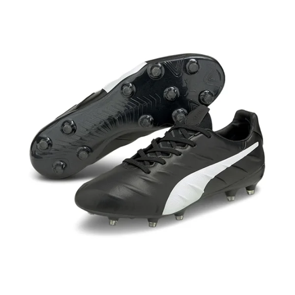 Puma King Platinum FG Fussballschuh – Schwarz 1