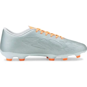 Puma ULTRA 4.4 FG/AG Jr Fussballschuh – Silber Orange 10