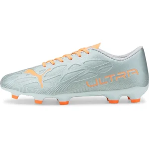 Puma ULTRA 4.4 FG/AG Jr Fussballschuh – Silber Orange 8