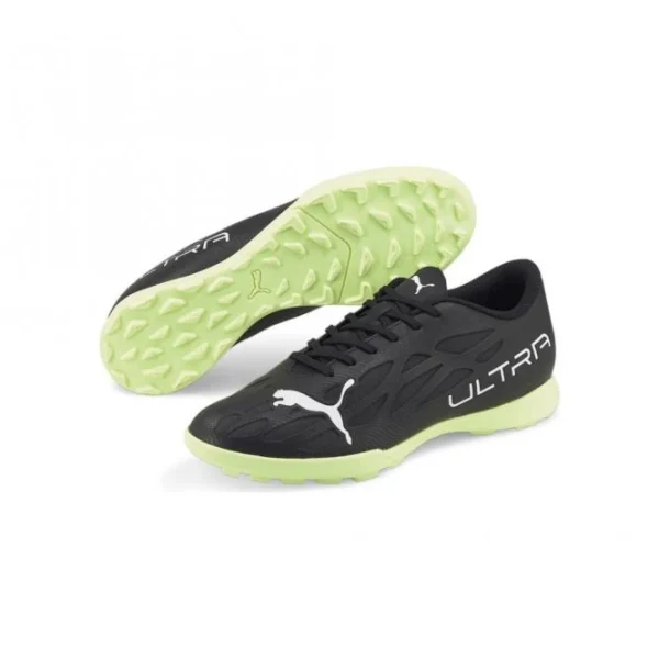 Puma ULTRA 4.4 TT Kunstrasenschuh – Black White Fizzy Light 1