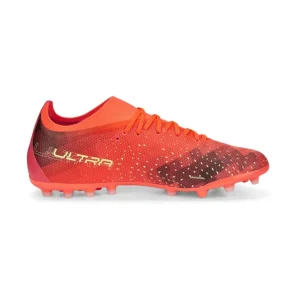 Puma ULTRA MATCH MG Kunstrasenschuh – Coral Fizzy Light Black 12