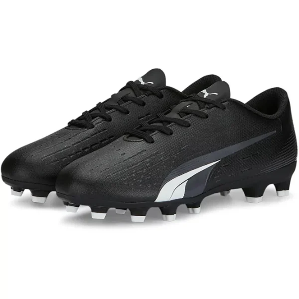 Puma ULTRA PLAY FG/AG Fussballschuh – Black White 1