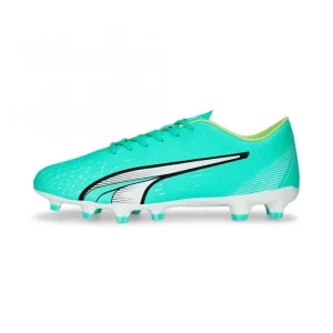 Puma ULTRA PLAY FG/AG Fussballschuh – Türkis Gelb 11