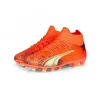 Puma ULTRA PRO FG/AG JR Fussballschuh – Fiery Coral Fizzy Light Black 20